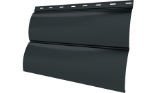 Блок-хаус новый Grand Line 0,5 Сатин с пленкой RAL 7016 антрацитово-серый