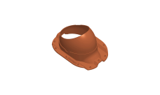 Элемент проходной Krovent Base-VT Prof 20 125/150 красно-коричневый