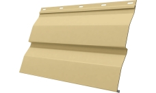 Корабельная доска 0,265 Grand Line 0,45 PE lite с пленкой RAL 1014 слоновая кость