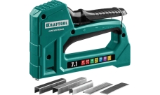 Степлер для скоб Kraftool Universal 7в1 53(6-14мм)/53F(10-14мм)/140(10-14мм)/13(6-14мм)/36(10-14мм)/300(16мм)/500(16мм) (31524)