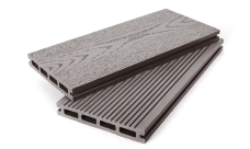 Террасная доска ДПК Grand Line 140мм вельвет и тиснение под дерево Венге 4м (БШТ)