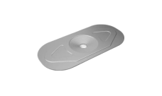 Держатель овальный тарельчатый Termoclip 3C