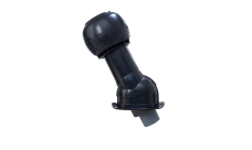 Комплект канализационный Gervent Statik для кровли Монтеррей изолированный 110/160мм черный