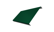 Ламель обратная 200 забора жалюзи Texas Grand Line 0,45 Drap TX RAL 6005 зеленый мох