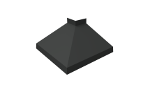 Угол отлива внешний 100 0,45 PE с пленкой RAL 7016 антрацитово-серый