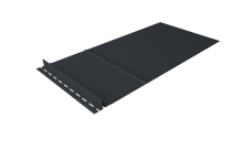 Элемент обхода Кликфальц Pro Grand Line левый 0,5 Satin RAL 7024 мокрый асфальт