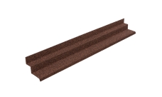 Планка примыкания к вертикальной стене для композитной черепицы Luxard пробка (1,25м)
