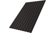 Профнастил С8B v02 Grand Line 0,45 Drap TX RR 32 темно-коричневый