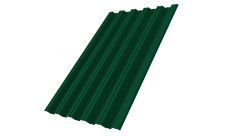 Профнастил НС35R Grand Line 0,45 PE-Double RAL 6005 зеленый мох