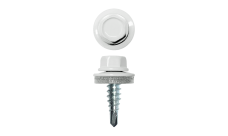 Саморез по металлу 4,8х19 (400шт) сверло №2 RAL 9003