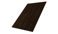 Профнастил С8B v03 Grand Line 0,45 Print Elite Antique Wood TwinColor