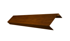 Ламель обратная 50 забора жалюзи Texas 0,45 Print Premium Golden Wood Intense FTC