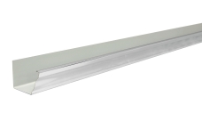 Желоб прямоугольный Vortex 127мм 3м RAL 9003