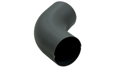 Колено 60 град GL PU Matt 90 мм RAL 7024 мокрый асфальт