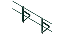Ограждение кровельное Optima 0,65х2м RAL 6005