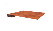 Планка завершающая 0,45 Print Premium Rowan Wood Intense FTC (2м)