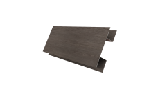 Планка H-образная стыковочная сложная 0,45 Print Elite White Wood TwinColor (2м)