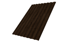 Профнастил С20A Grand Line 0,45 Print Elite Antique Wood TwinColor