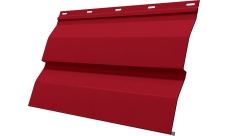 Корабельная доска Grand Line 0,45 ПЭ с пленкой RAL 3003 рубиново-красный
