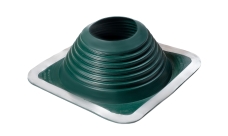 Проходной элемент (мастер флеш) прямой №7 (152-280мм) +240 силиконовый зеленый