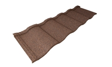 Лист композитной черепицы Grand Line Roman брауни