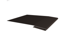 Планка начальная 0,45 Drap-double TX RR 32 темно-коричневый (3м)