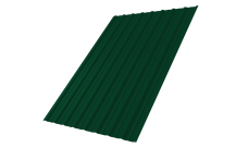 Профнастил С10A 0,45 Drap RAL 6005 зеленый мох