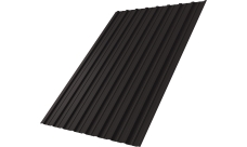 Профнастил С10A Grand Line 0,5 PurPro RR 32 темно-коричневый