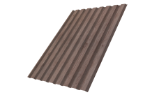 Профнастил С20A Grand Line 0,45 Print Elite White Wood TwinColor