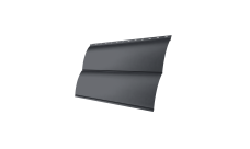 Блок-хаус new Grand Line 0,5 Satin Matt с пленкой RAL 7024 мокрый асфальт