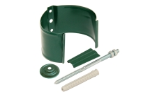 Кронштейн трубы на кирпич Grand Line ПУ 90мм RAL 6005 зеленый мох