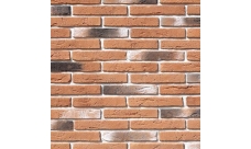 Рядовая плитка White Hills Остия брик 380-50 с расшивкой 1,2 см