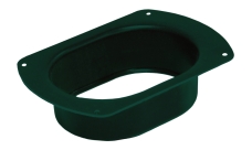 Воронка врезная Vortex в1 127мм RAL 6005