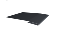 Планка начальная 0,5 Velur X RAL 7024 мокрый асфальт (2м)