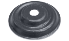 Накладка декор. кронштейна трубы на кирпич GL PU RAL 7024 мокрый асфальт