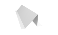 Планка снегозадержания Grand Line 0,45 Drap TX RAL 9003 сигнальный белый (2м)