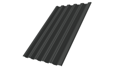 Профнастил НС35R Grand Line 0,45 Drap TX RAL 7016 антрацитово-серый