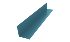 Угол внутренний 70х70 Grand Line 0,45 Drap TX RAL 5024 пастельно-синий (3м)