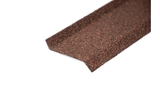 Планка цокольная Grand Line гранулят 20х85х1250 терракотовый