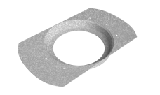 Приемник воды круглый Vortex Проект 146мм Zn