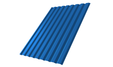 Профнастил С20A Grand Line 0,45 PE lite RAL 5005 сигнальный синий