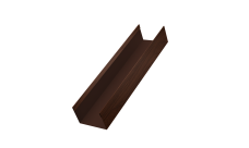 Стойка жалюзи Milan,Tokyo 0,45 Print Elite Choco Wood TwinColor (2м)