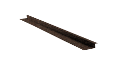 Комплект планок примыкания для композитной черепицы Grand Line брауни 1,25м (2шт)