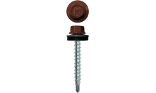 Саморез кровельный Daxmer 4,8х35 RAL 8004 (250) сверло №1