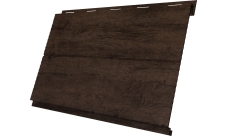 Софит металлический Вертикаль 0,2 line Grand Line 0,45 Print-Double Elite с пленкой Antique Wood