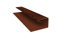 Планка П-образная завершающая сложная (КД) 0,45 Print Elite Cherry Wood TwinColor (2м)