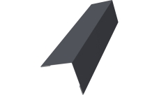 Угол внешний 30х30 Grand Line 0,5 Satin Matt TX RAL 7024 мокрый асфальт (2м)