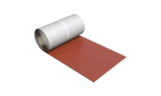 Лента для примыканий V-Flex окрашенный алюминий рулон 300х5000 мм красный