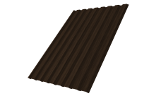 Профнастил С20A Grand Line 0,45 Print Elite Coffee Wood TwinColor