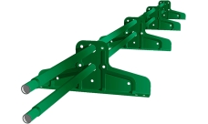 Снегозадержатель Стандарт Т4 d 25 RAL 6002 (3м)